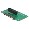 Delock Adapter U.2 SFF-8639 - PCIe x4 mit Befestigungsplatte
