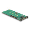 Delock Konverter U.2 SFF-8639 NVMe / SATA 22 Pin - 1 x M.2 Key M