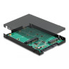 Delock 2.5″ Konverter SATA 22 Pin - 1 x M.2 Key B + 1 x mSATA - 9,5 mm