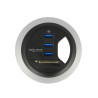 Delock Tisch-Hub 3 Port USB 3.0 + 2 Slot SD Card Reader
