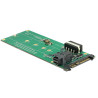 Delock Konverter U.2 SFF-8639 / SFF-8643 NVMe - 1 x M.2 Key M
