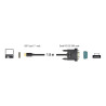 Delock Adapter USB Type-C™ - 1 x Seriell DB9 RS-232