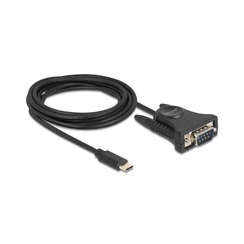 Delock Adapter USB Type-C™ - 1 x Seriell DB9 RS-232