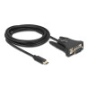 Delock Adapter USB Type-C™ - 1 x Seriell DB9 RS-232