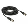 Navilock Verlängerungskabel M8 Stecker - M8 Buchse wasserdicht 5 m für M8 GNSS Empfänger