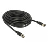 Navilock Verlängerungskabel M8 Stecker - M8 Buchse wasserdicht 10 m für M8 GNSS Empfänger