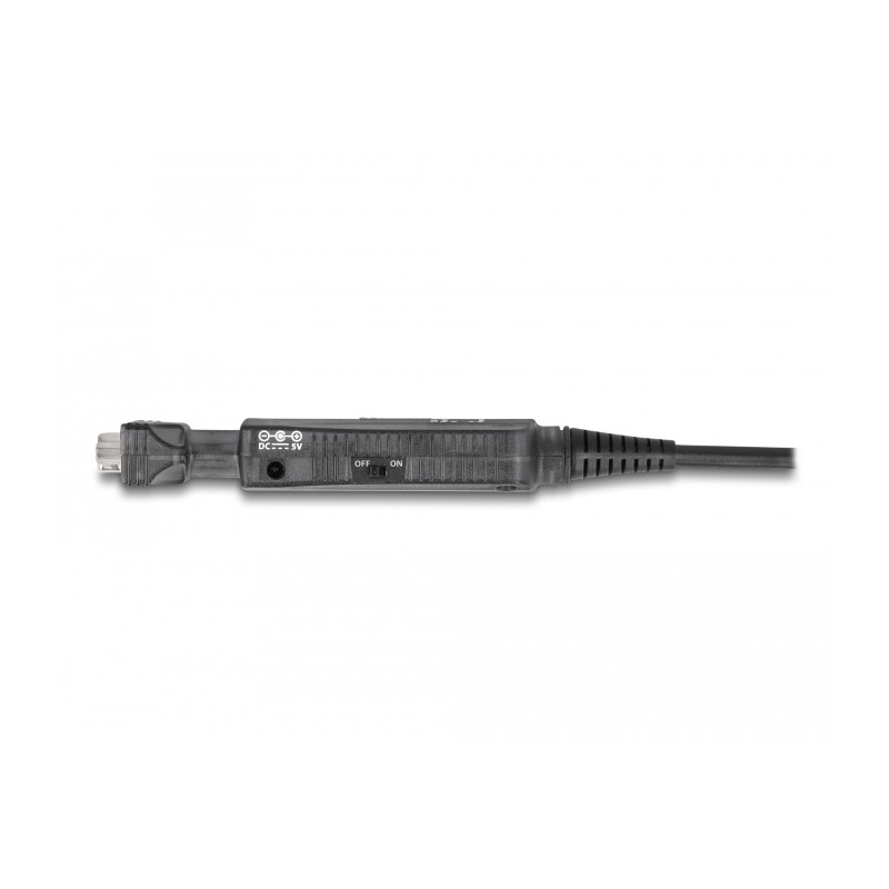 Delock Konverter Ethernet LAN RJ45 10/100 Mbps Buchse zu seriell RS-232 DB9 Stecker mit Muttern