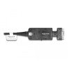 Delock Konverter Ethernet LAN RJ45 10/100 Mbps Buchse zu seriell RS-232 DB9 Stecker mit Muttern