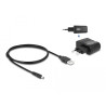 Delock Konverter Ethernet LAN RJ45 10/100 Mbps Buchse zu seriell RS-232 DB9 Stecker mit Muttern