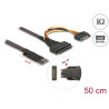 Delock M.2 Key M zu U.2 SFF-8639 NVMe Adapter mit 50 cm Kabel