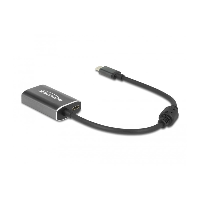 Delock Adapter USB Type-C™ Stecker - HDMI Buchse (DP Alt Mode) 4K 60 Hz mit PD Funktion