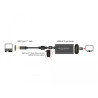 Delock Adapter USB Type-C™ Stecker - HDMI Buchse (DP Alt Mode) 4K 60 Hz mit PD Funktion