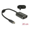 Delock Adapter USB Type-C™ Stecker - mini DisplayPort Buchse (DP Alt Mode) 4K 60 Hz mit PD Funktion