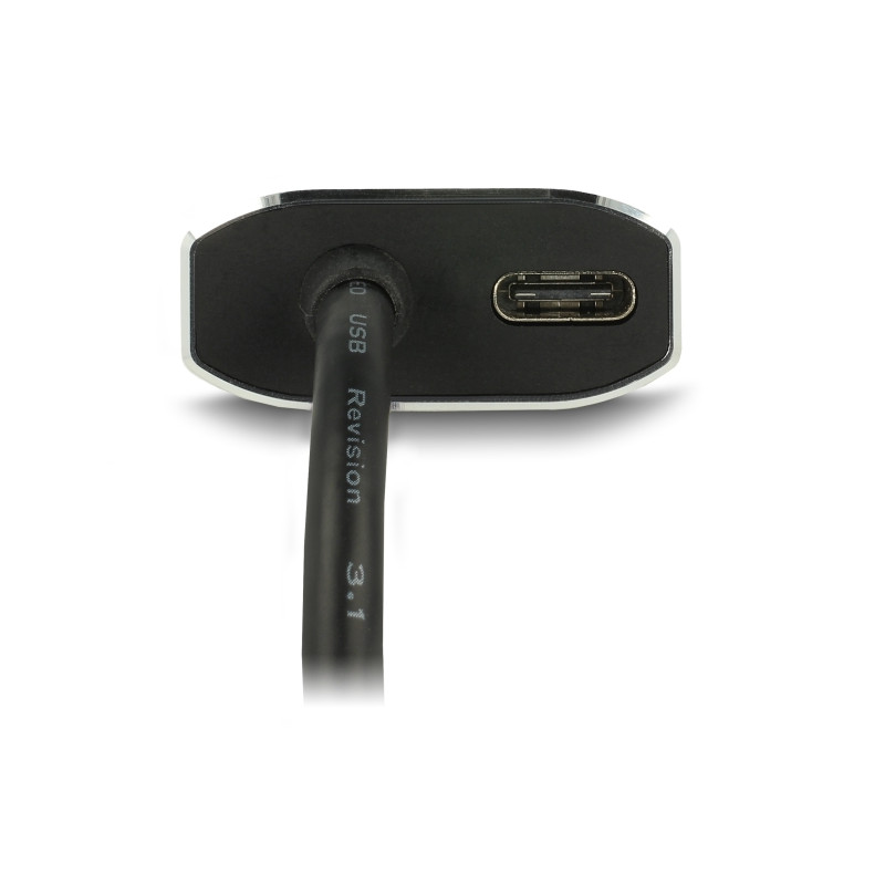 Delock Adapter USB Type-C™ Stecker - mini DisplayPort Buchse (DP Alt Mode) 4K 60 Hz mit PD Funktion