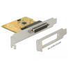 Delock PCI Express x1 Karte zu 2 x Seriell RS-232 High Speed 921K ESD Überspannungsschutz