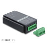 Delock Konverter Ethernet LAN TCP/IP RJ45 zu RS-485/RS-422 Terminalblock mit Überspannungsschutz
