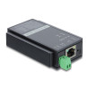Delock Konverter Ethernet LAN TCP/IP RJ45 zu RS-485/RS-422 Terminalblock mit Überspannungsschutz