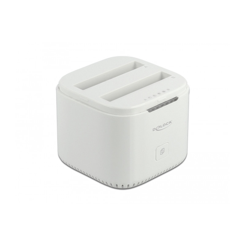 Delock USB Type-C™ 3.2 Dockingstation für 2 x 2.5″ SATA HDD / SSD mit Klon Funktion