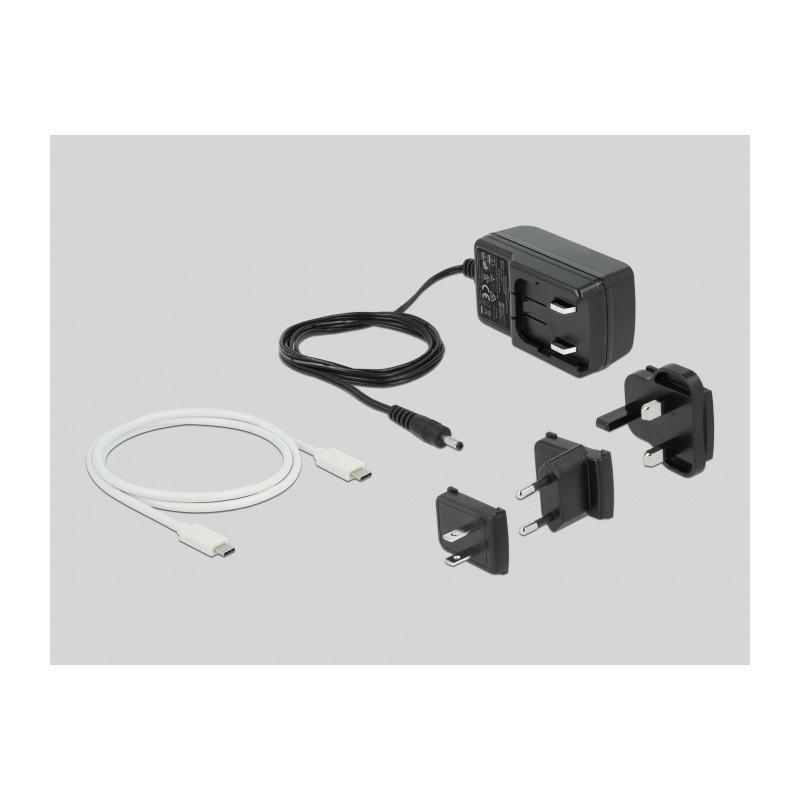 Delock USB Type-C™ 3.2 Dockingstation für 2 x 2.5″ SATA HDD / SSD mit Klon Funktion