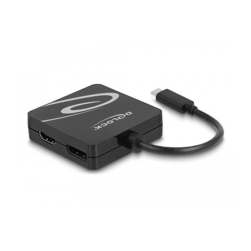 Delock USB Type-C™ Adapter für einen VGA, DVI, HDMI oder DisplayPort Monitor