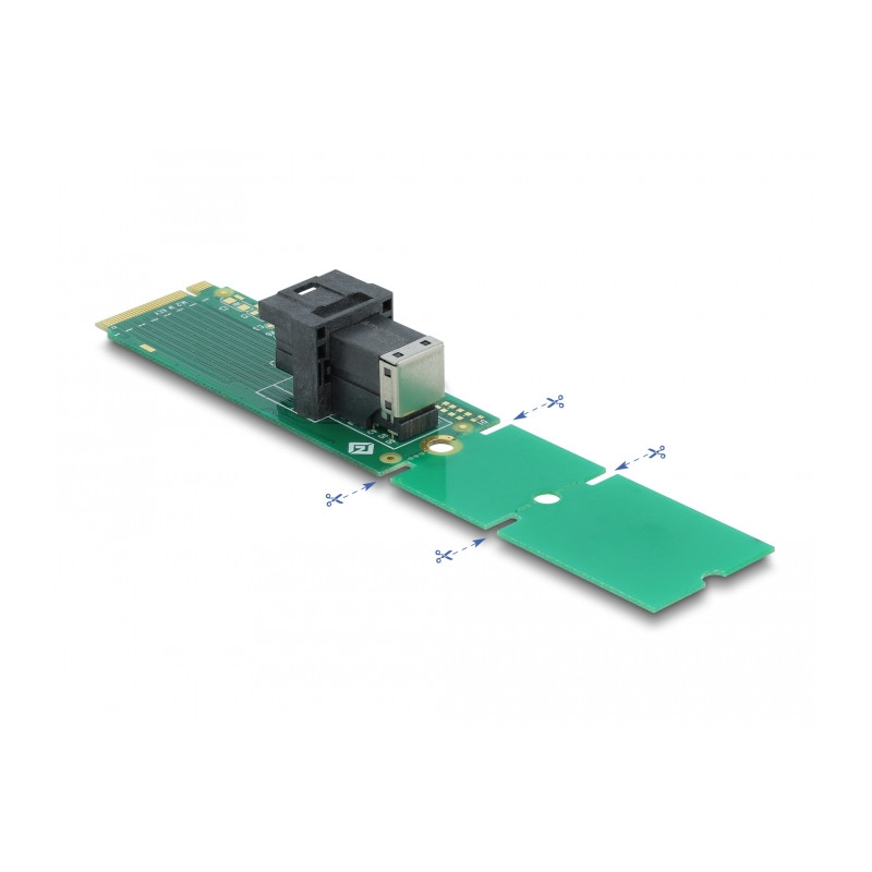Delock Adapter M.2 Key M zu SFF-8643 NVMe 22110 / 2280 / 2260