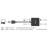 Delock HDMI Audio Extractor 4K 60 Hz kompakt