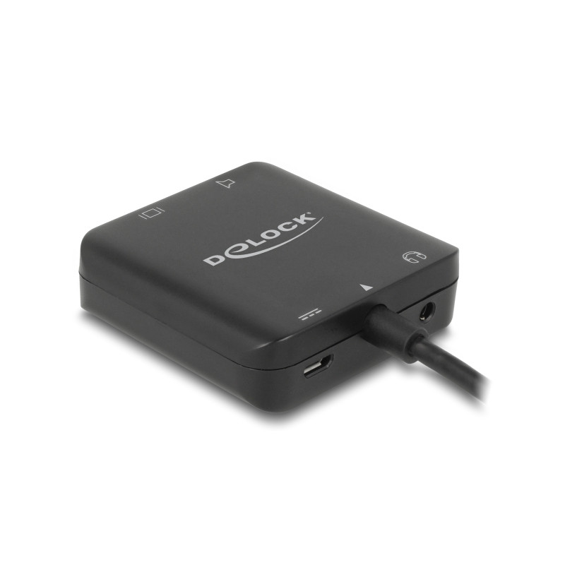 Delock HDMI Audio Extractor 4K 60 Hz kompakt