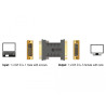Delock Adapter DVI 24+1 Stecker - DVI 24+5 Buchse EDID Emulator