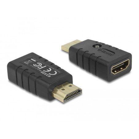 Delock Adapter HDMI-A Stecker - HDMI-A Buchse EDID Emulator