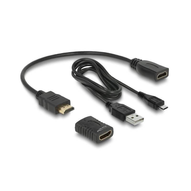 Delock HDMI Tester für EDID Information mit OLED Anzeige
