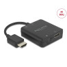 Delock HDMI Audio Extractor 4K 60 Hz kompakt