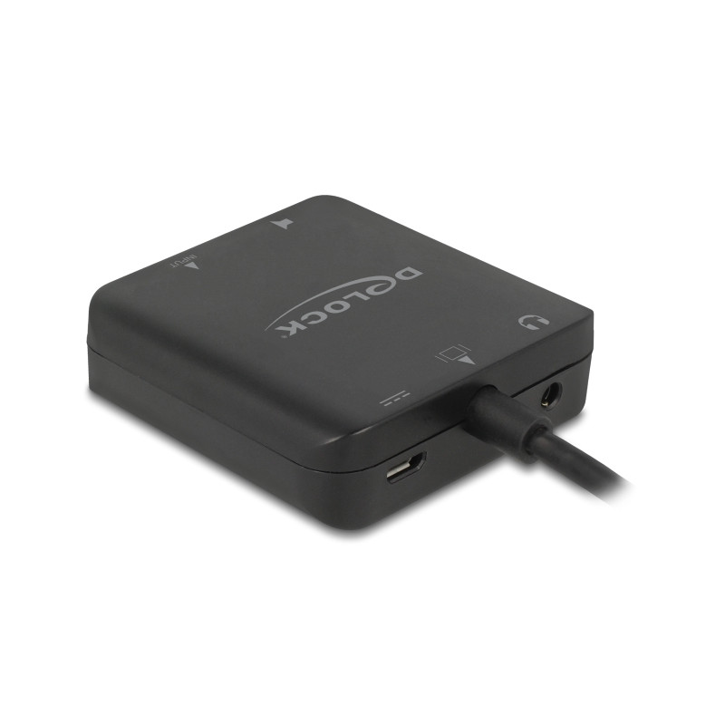 Delock HDMI Audio Extractor 4K 60 Hz kompakt