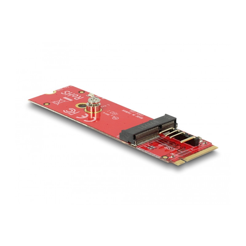 Delock Konverter M.2 Key M Stecker - M.2 Key E Slot für USB und PCIe Module
