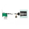 Delock 2.5″ Konverter U.2 SFF-8639 zu M.2 NVMe Key M - 7 mm Höhe