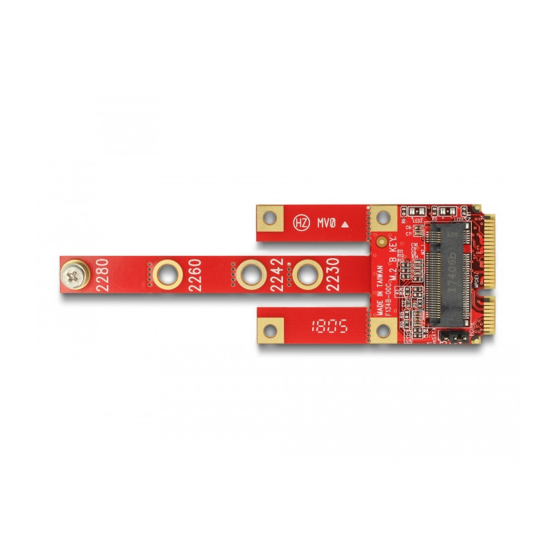Delock Konverter Mini PCIe - M.2 Key B Slot + Micro SIM Slot