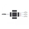 Delock S/PDIF TOSLINK Splitter 1 In 3 Out mit USB Stromversorgung
