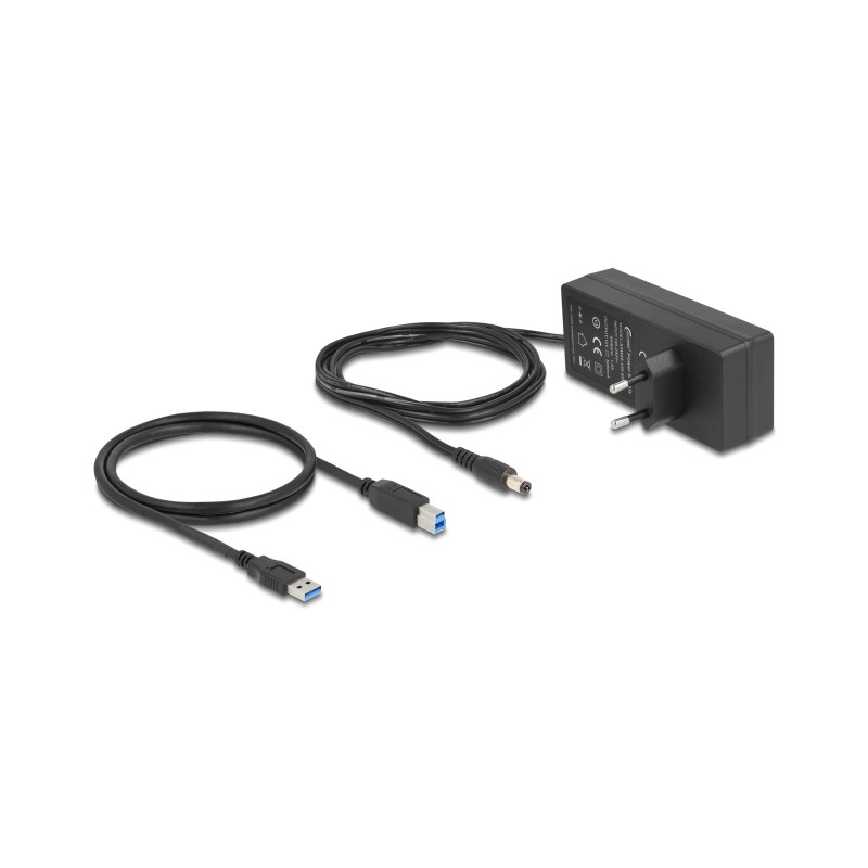 Delock Externer USB 5 Gbps Hub mit 7 Ports + Schalter
