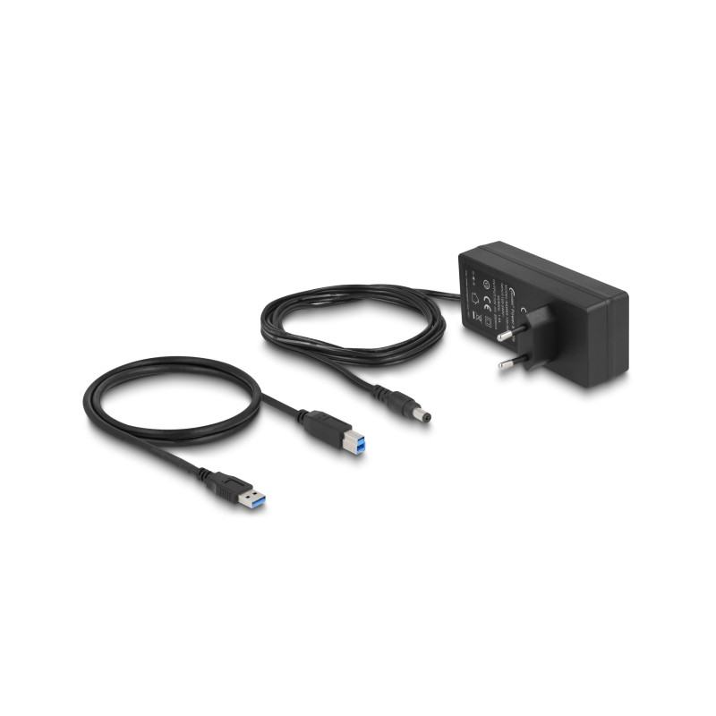 Delock Externer 5 Gbps USB Hub mit 10 Ports + Schalter