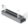 Delock Externer USB 5 Gbps Hub mit 13 Ports + Schalter