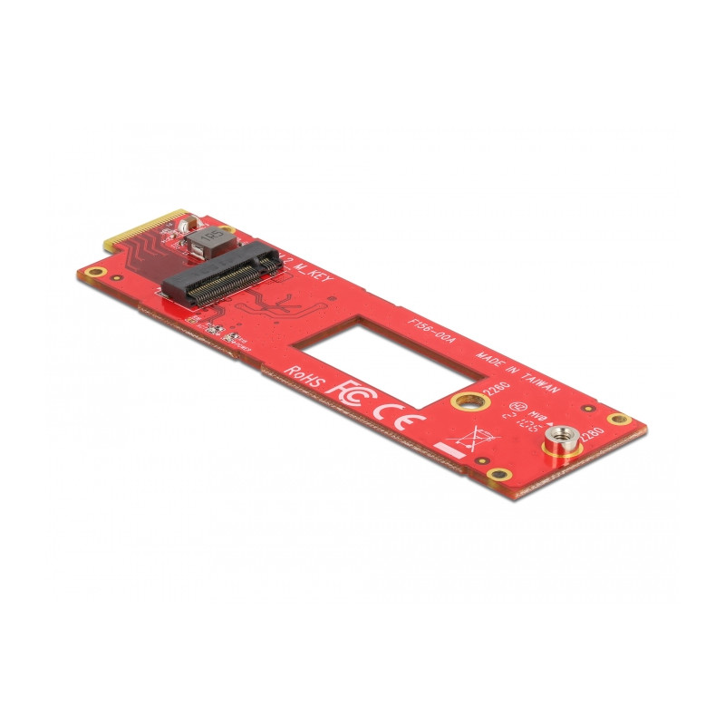 Delock Konverter EDSFF E1.S zu M.2 Key M Slot NVMe