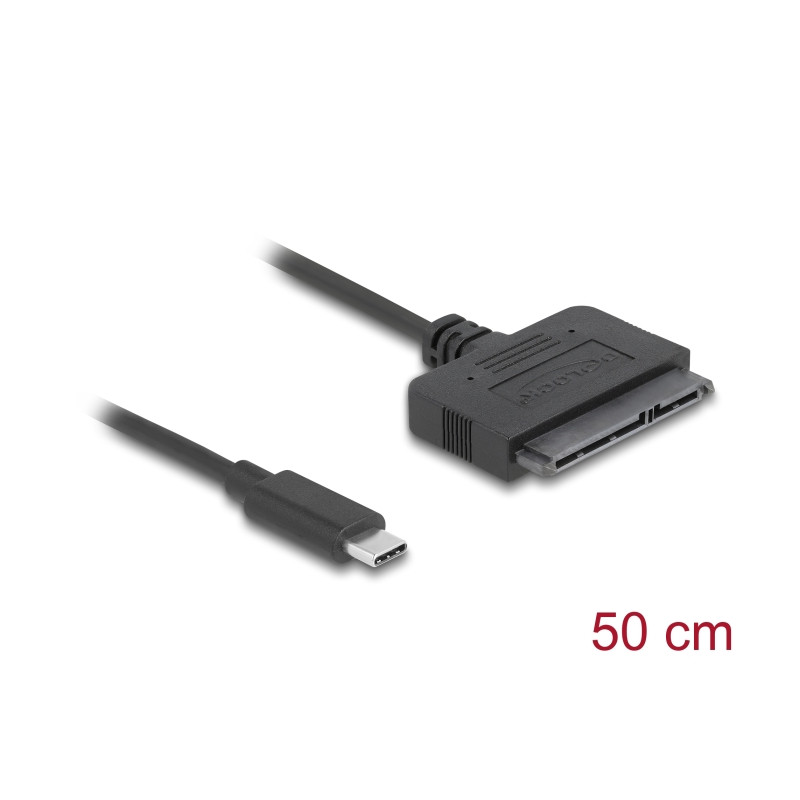 Delock USB Type-C™ Konverter zu 22 Pin SATA 6 Gb/s
