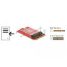 Delock Adapter Mini PCIe - M.2 Key E Slot
