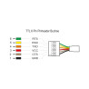 Delock Konverter USB Type-C™ 2.0 Stecker zu TTL (3,3 V) 6 Pin Pfostenbuchse 2,0 m