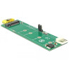Delock Konverter SATA Pin 8 Power Buchse - M.2 Key B Slot