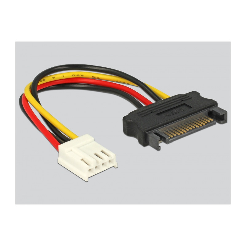 Delock Konverter SATA Pin 8 Power Buchse - M.2 Key B Slot