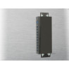 Delock Externer Industrie Hub 10 x USB 5 Gbps Typ-A mit 20 kV ESD Schutz