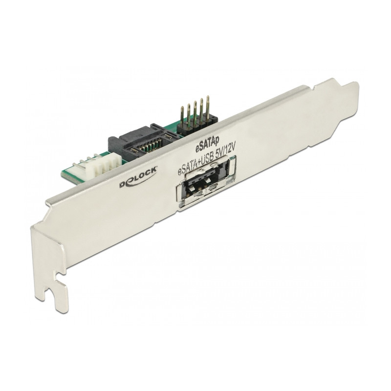 Delock Slotblech 1 x eSATApd 5 V / 12 V