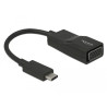 Delock Adapter USB Type-C™ Stecker - VGA Buchse (DP Alt Mode)