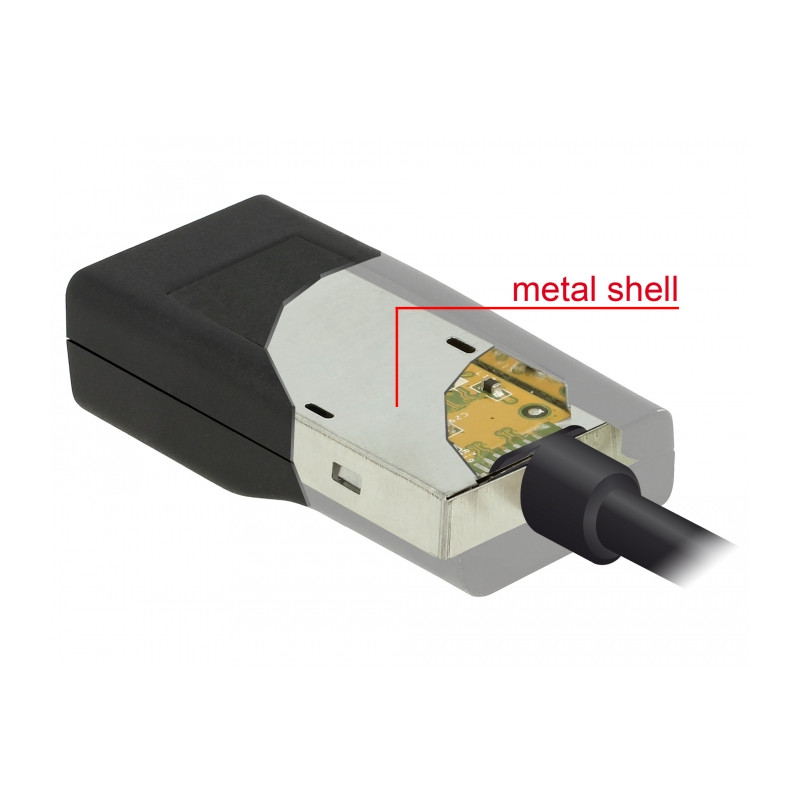 Delock Adapter USB Type-C™ Stecker - VGA Buchse (DP Alt Mode)