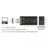 Delock Externer USB 2.0 Sound Adapter Virtual 7.1 - 24 bit / 96 kHz mit S/PDIF